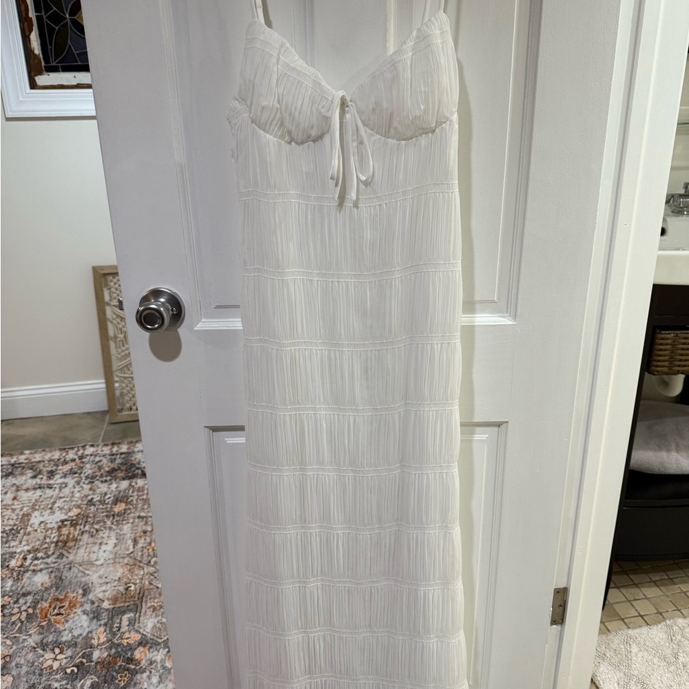 Chic White Women's summer dress